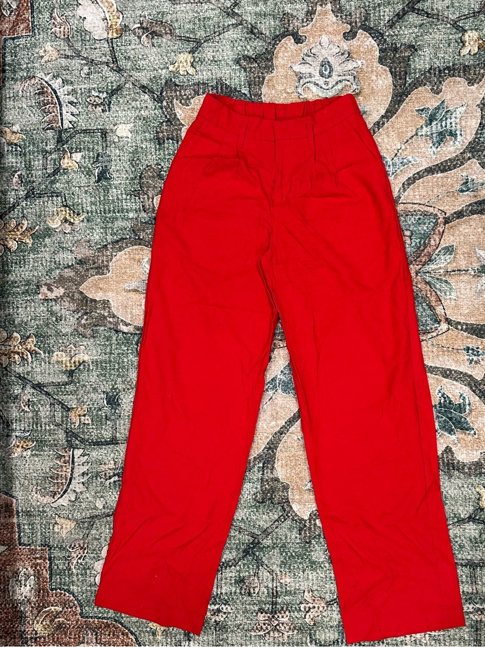 a new day Red Men's Straight-Leg Chinos